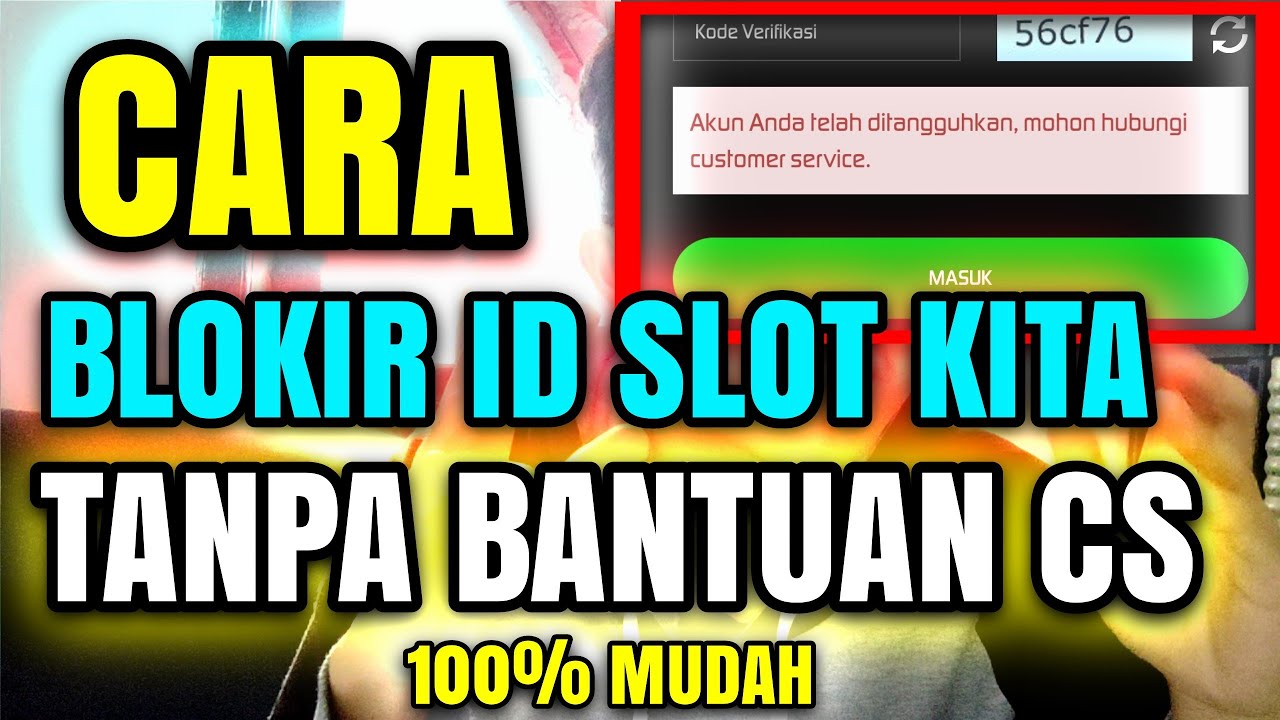 cara hapus akun judi online