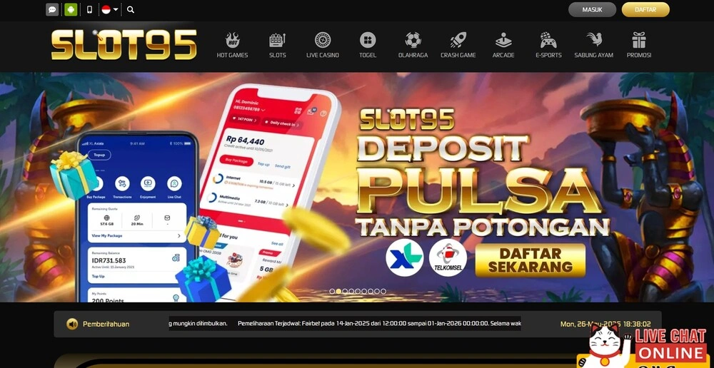 10 Slot Gacor dengan RTP Tertinggi di Slot95 